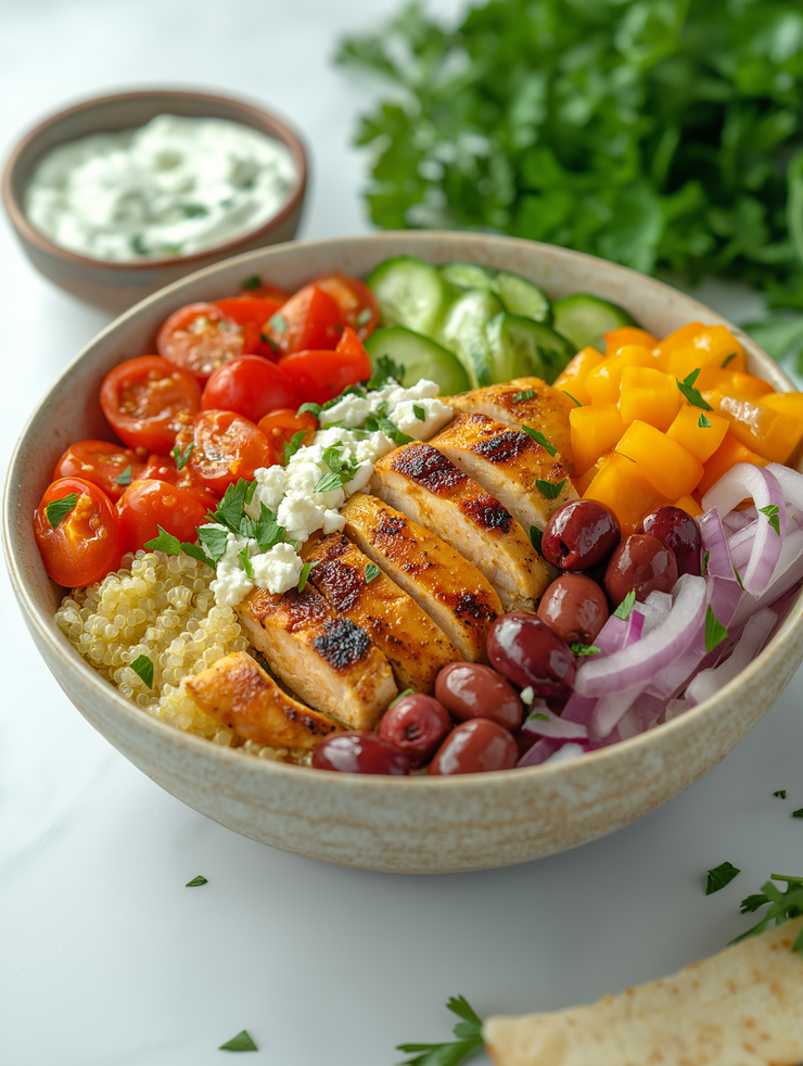 Mediterrane Power-Bowl