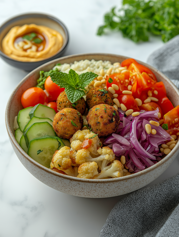 Mediterrane Falafel Bowl